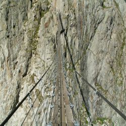 Triftgletscher-oude-brug