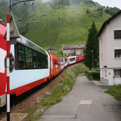 Matterhorn-Gotthard-Bahn-Glacier-Expres-Andermatt-MGB-Lok-HGe-4-4-3